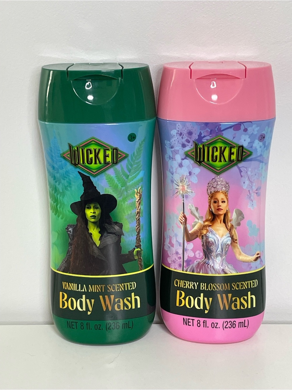 Wicked Vanilla Mint Scented Body Wash - Green